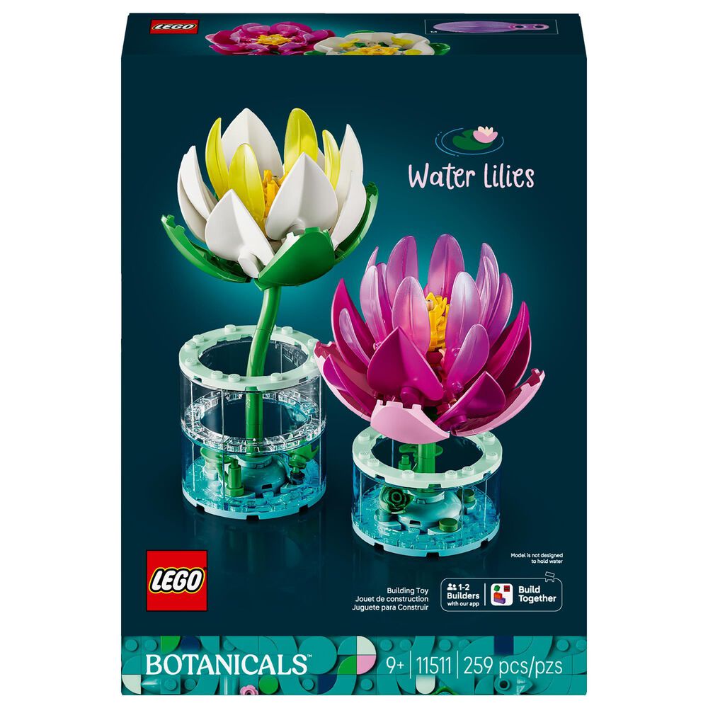 LEGO Botanicals Water Lilies Building Set, , large