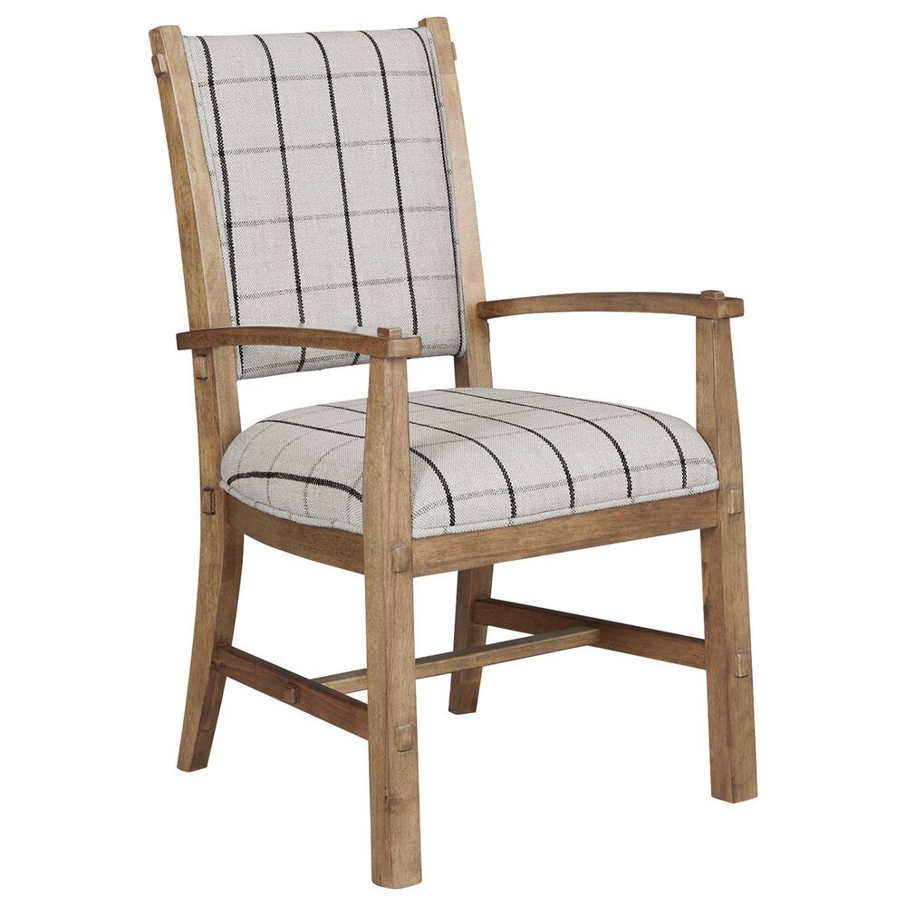Ashley Ridgester Arm Chair in Light Brown, , large