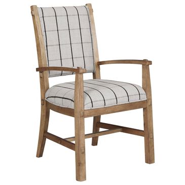 Ashley Ridgester Arm Chair in Light Brown, , large