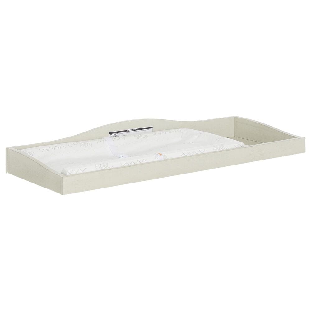Evolur 3-Sided Changing Pad with 2 Covers in White, , large