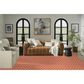 Nourison Twist Reversible 9" x 12" Coral Indoor/Outdoor Area Rug, , large