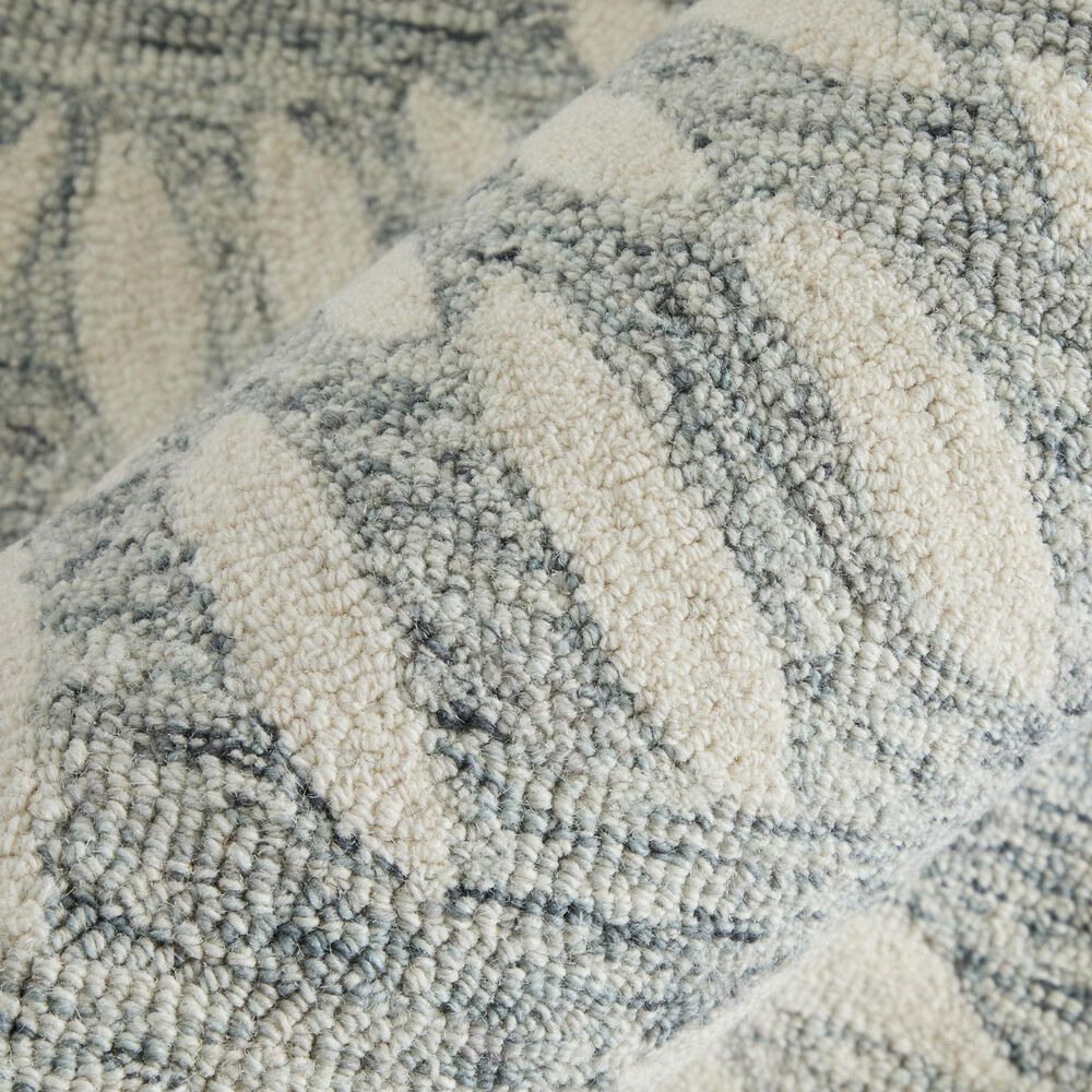 Feizy Wallace WAL8A38F Gray 5&#39; x 8&#39; Area Rug, , large