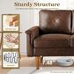 HOMLUX 72" Stationary Sofa in Dark Brown, , large