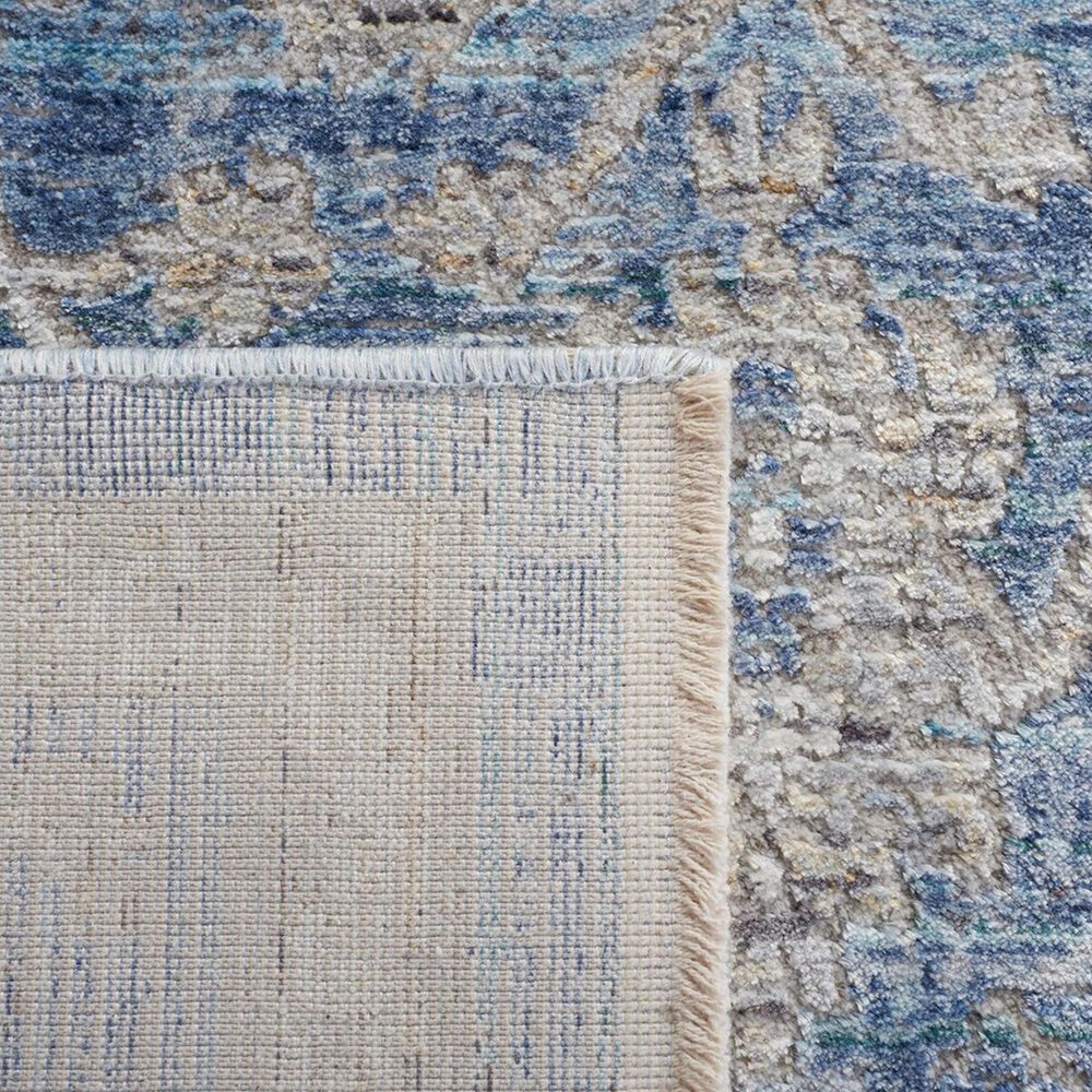 Safavieh Dream DRM402J 6&#39;7&quot; Square Grey and Turquoise Area Rug, , large