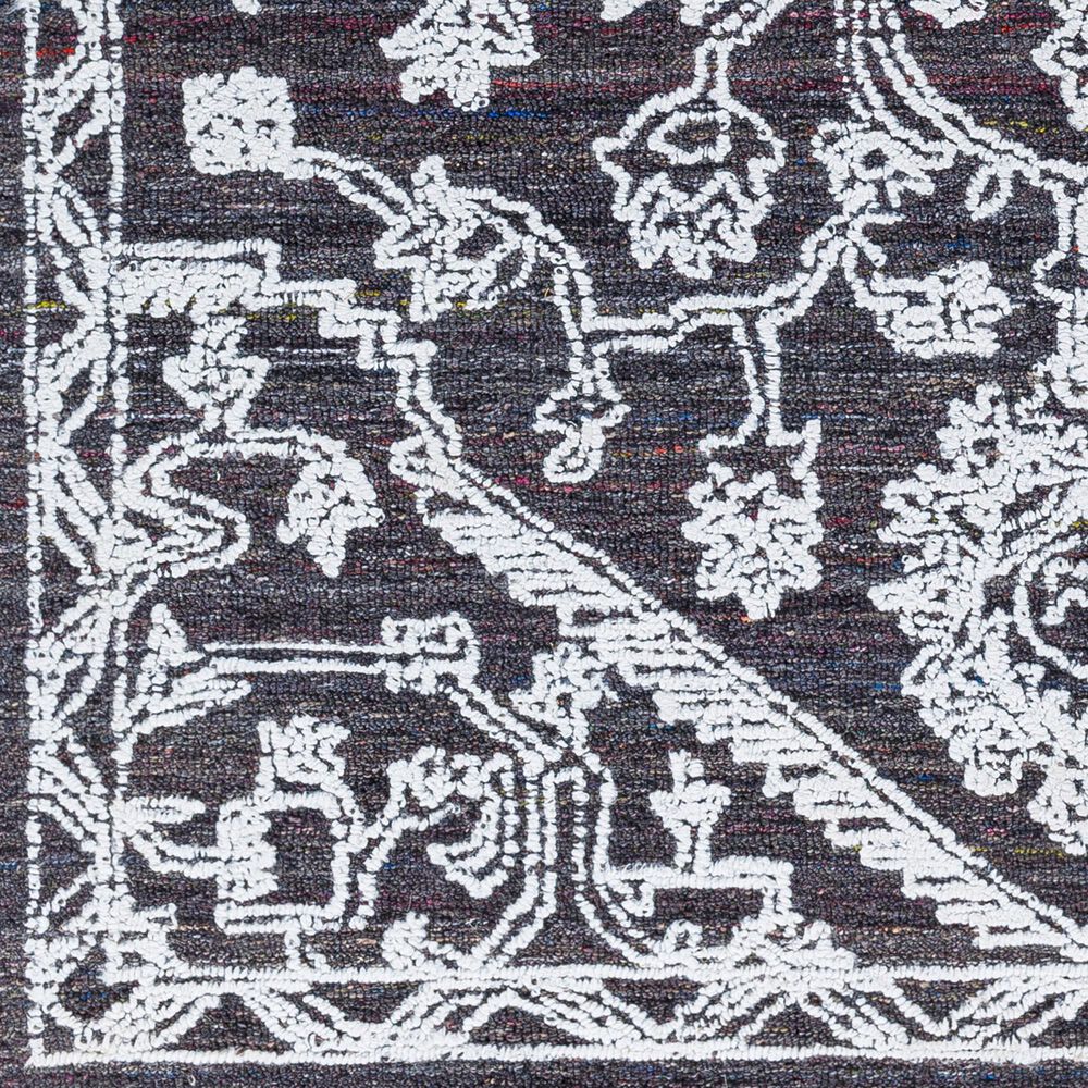 Surya Piazza 2&#39; x 3&#39;  White, Charcoal Area Rug, , large
