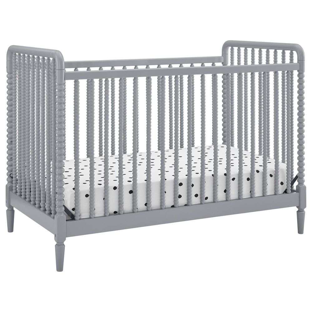 Delta Saint 4-In-1 Convertible Crib in Grey, , large