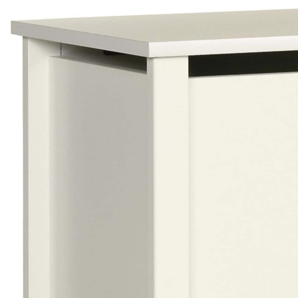 Sauder Shoal Creek Storage Chest in Soft White, , large
