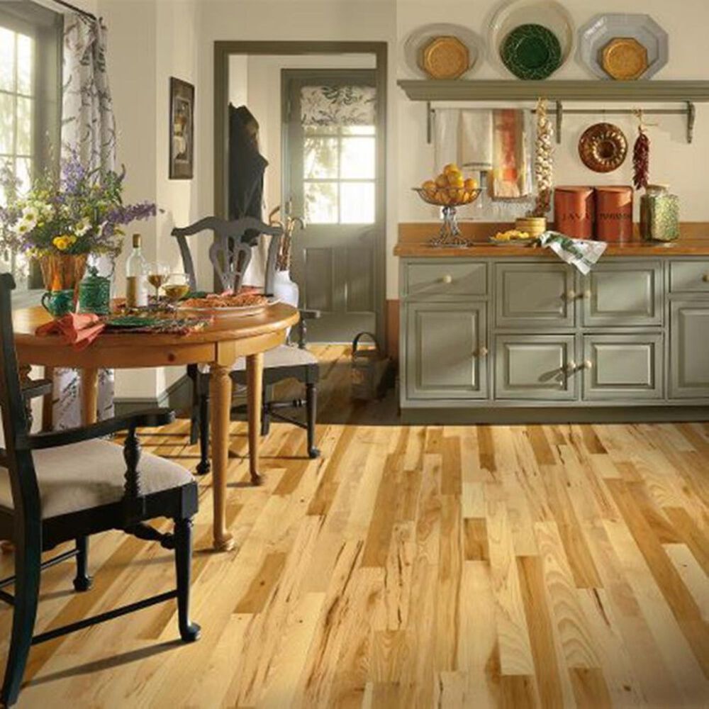 Bruce American Treasures Country Natural Hickory Solid Hardwood, , large