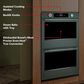 KitchenAid 2-Piece Kitchen Package with Juniper 30" Smart Double Wall Oven and Stainless Steel 36" Gas Cooktop, , large