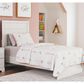 Ashley Stelsie Twin Panel Bed in White, , large