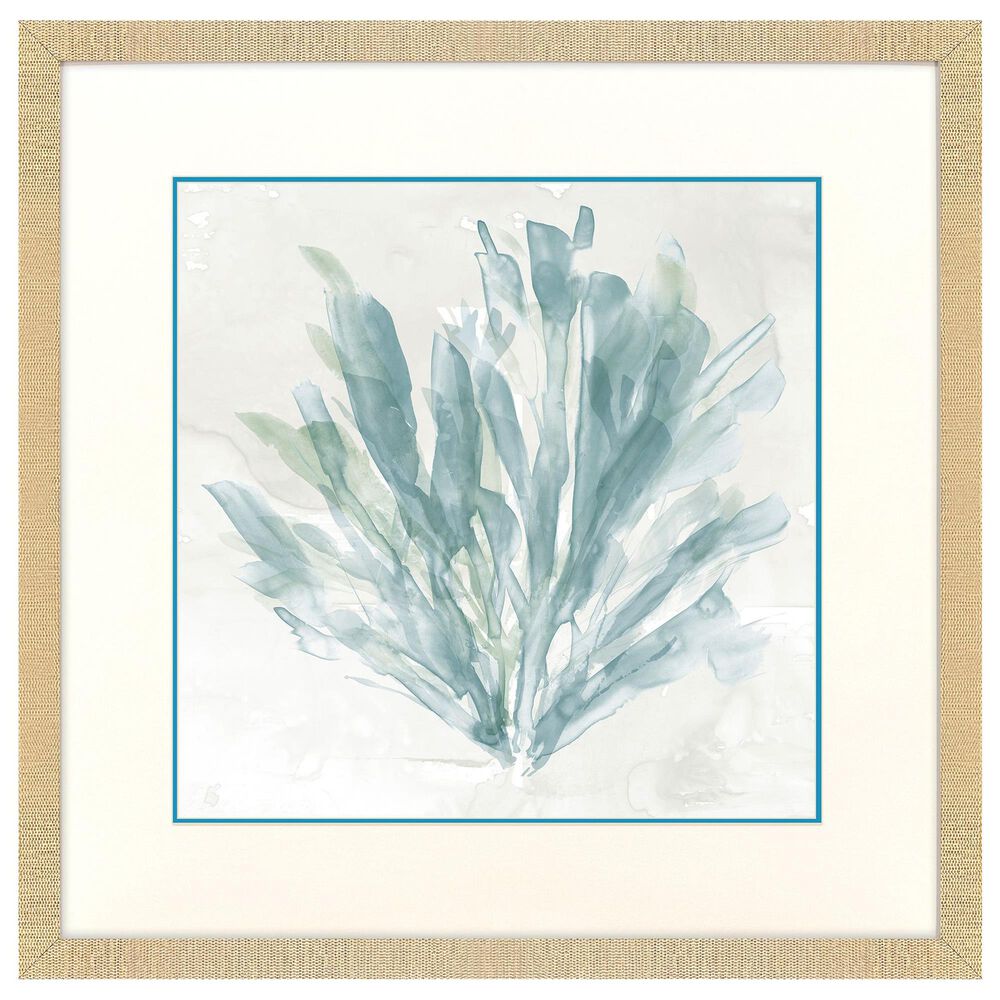 Paragon 30" Square Sea Coral I Wall Art in Blue, , large