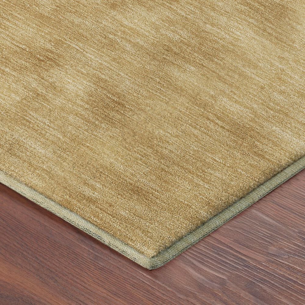 Dalyn Rug Company Soft Essentials Solid Gold 8' x 10' Area Rug, , large