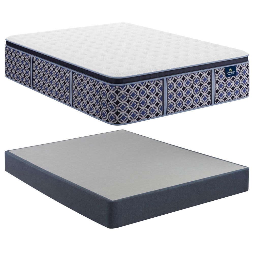 Serta Perfect Sleeper Signature Cottonwood Valley Medium Pillow Top Queen Mattress with High Profile Box Spring, , large