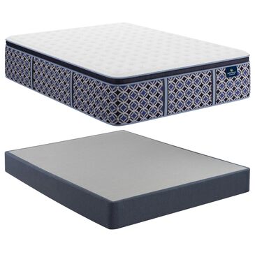 Serta Perfect Sleeper Signature Cottonwood Valley Medium Pillow Top Queen Mattress with High Profile Box Spring, , large