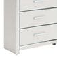 Ashley Zuraleus 4-Piece Queen Upholstered Platform Bedroom Set in Matte White, , large