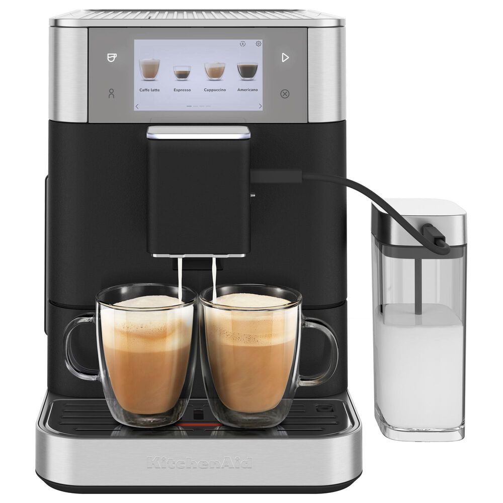 KitchenAid KF8 2.2-Liter Fully Automatic Espresso Machine in Cast Iron Black, , large