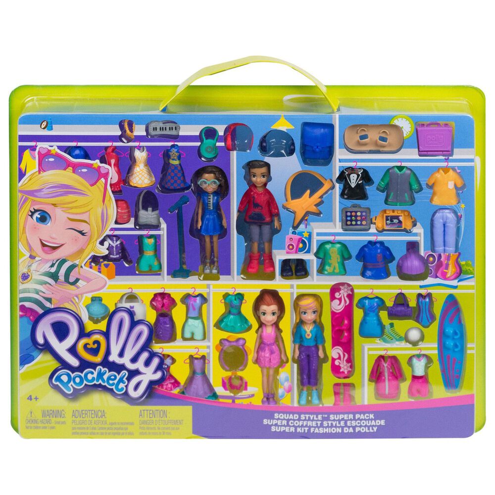 Polly Pocket Squad Style Super Pack, , large