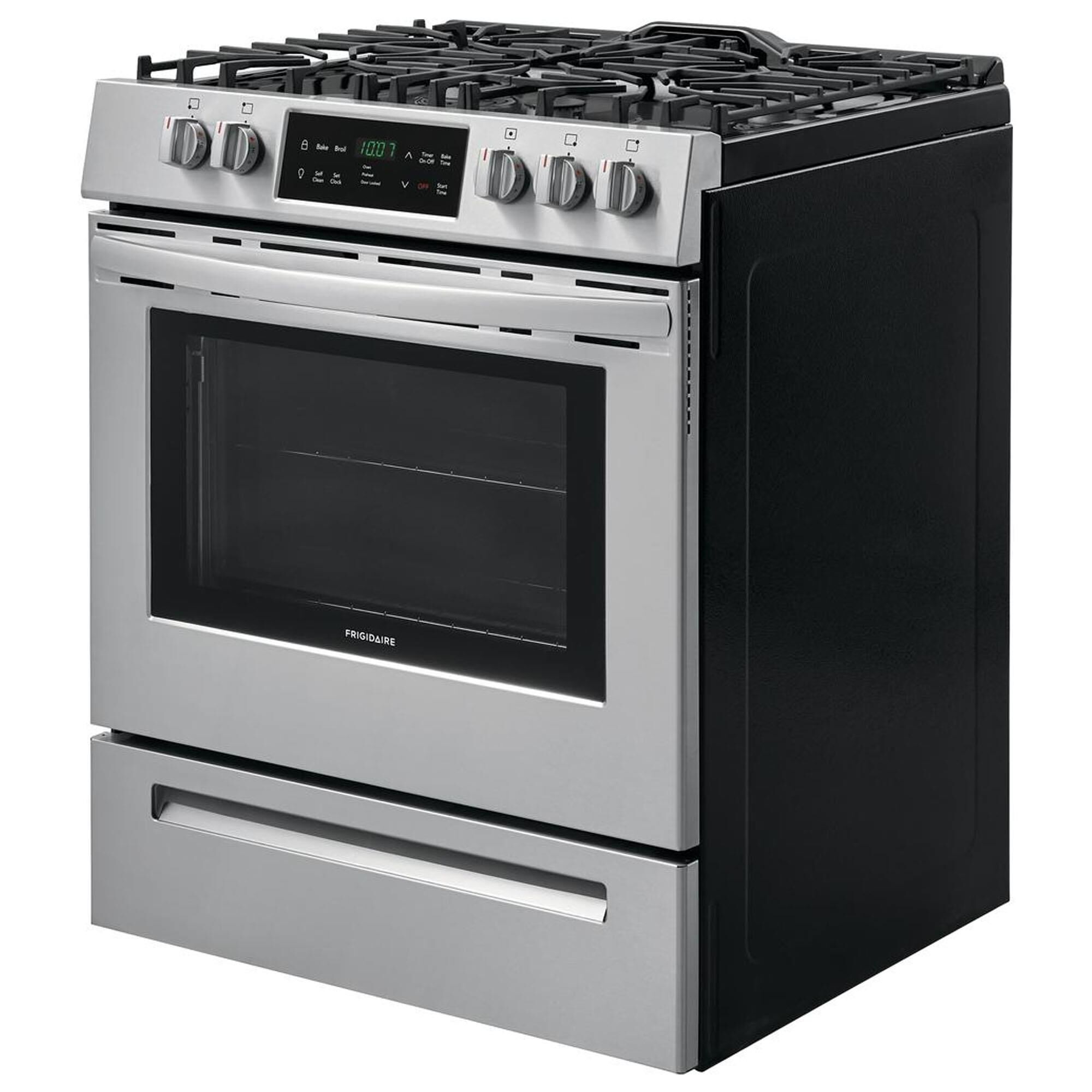 frigidaire self cleaning oven gas