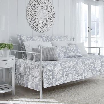 Revman Venetia 4-Piece Daybed Bonus Set in Grey, , large