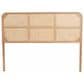 Baxton Studio Lainer Queen Panel Headboard in Natural Brown, , large