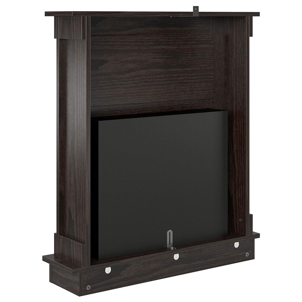 DHP Euclid Fireplace Mantel in Espresso, , large