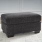 Ashley Loreo Ottoman in Ebony, , large