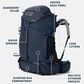 YETI Skala 60L Women"s Hiking Backpack in Classic Navy - XS/S, , large