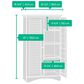 Living Essentials Harbor View Storage Cabinet in Salt Oak Finish, , large