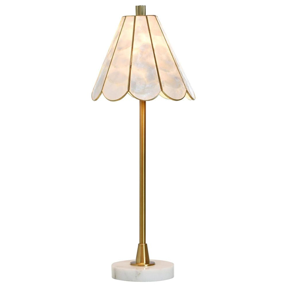 Flair Industries Verity Buffet Lamp in Brass, , large