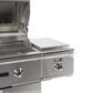 Coyote Outdoor 28" Freestanding Natural Gas Grill in Stainless Steel, , large