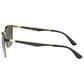 Rayban Glasses Sunglasses with Grey Gradient Mirror Lenses in Polished Black on Gold, , large