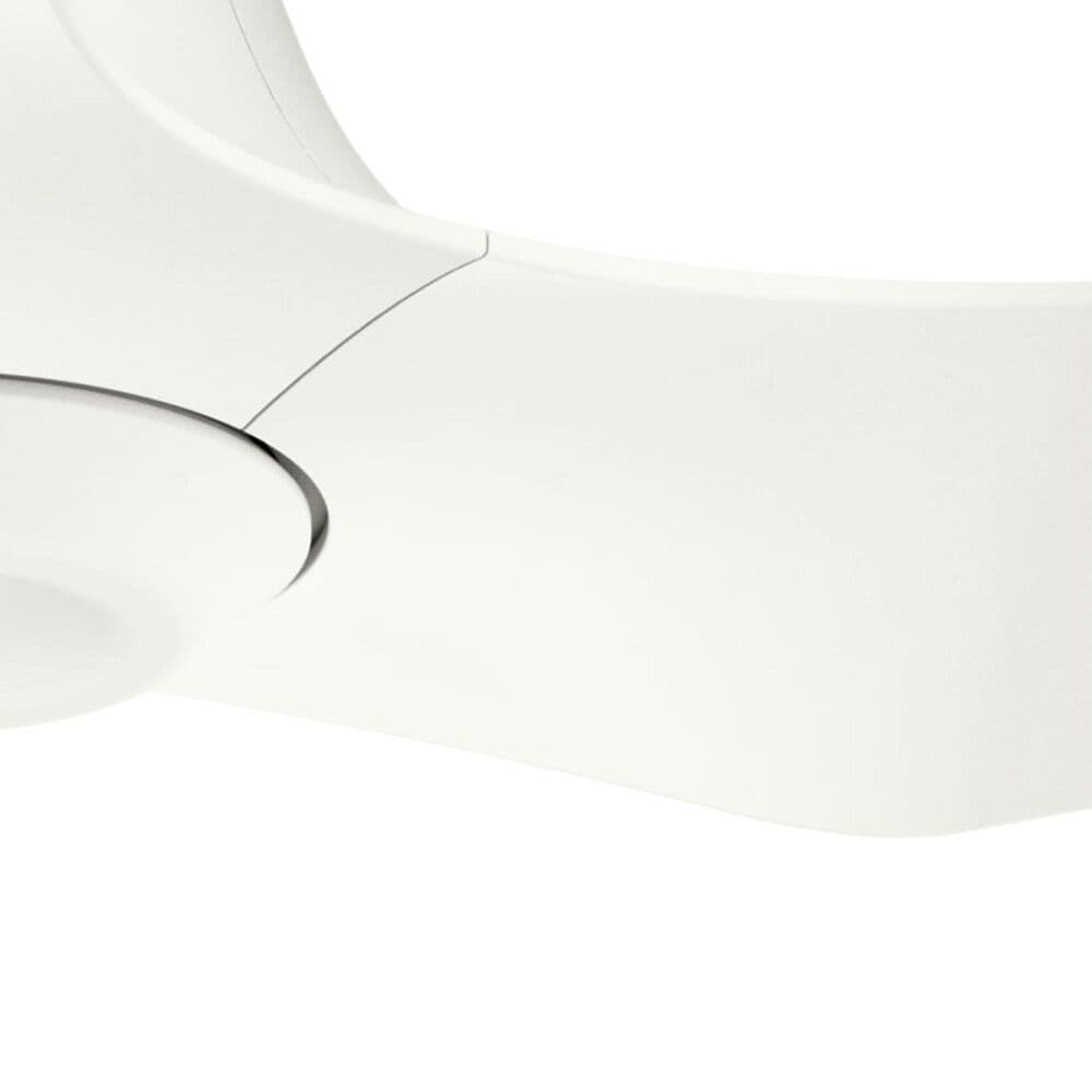 Hunter Stingray 60&quot; Ceiling Fan with LED Light in Matte White, , large