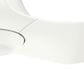 Hunter Stingray 60" Ceiling Fan with LED Light in Matte White, , large
