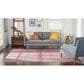 57 Grand by Nicole Curtis Series 1 Brick Red, Navy and Ivory 7"10" x 9"10" Area Rug, , large