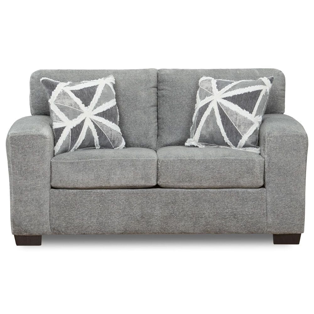 Arapahoe Home Stationary Loveseat in Posh Grey, , large