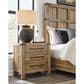 Millenium Ridgester California King Panel Bed with Dresser, Chest and Two Nightstands in Light Brown with USB Ports, , large