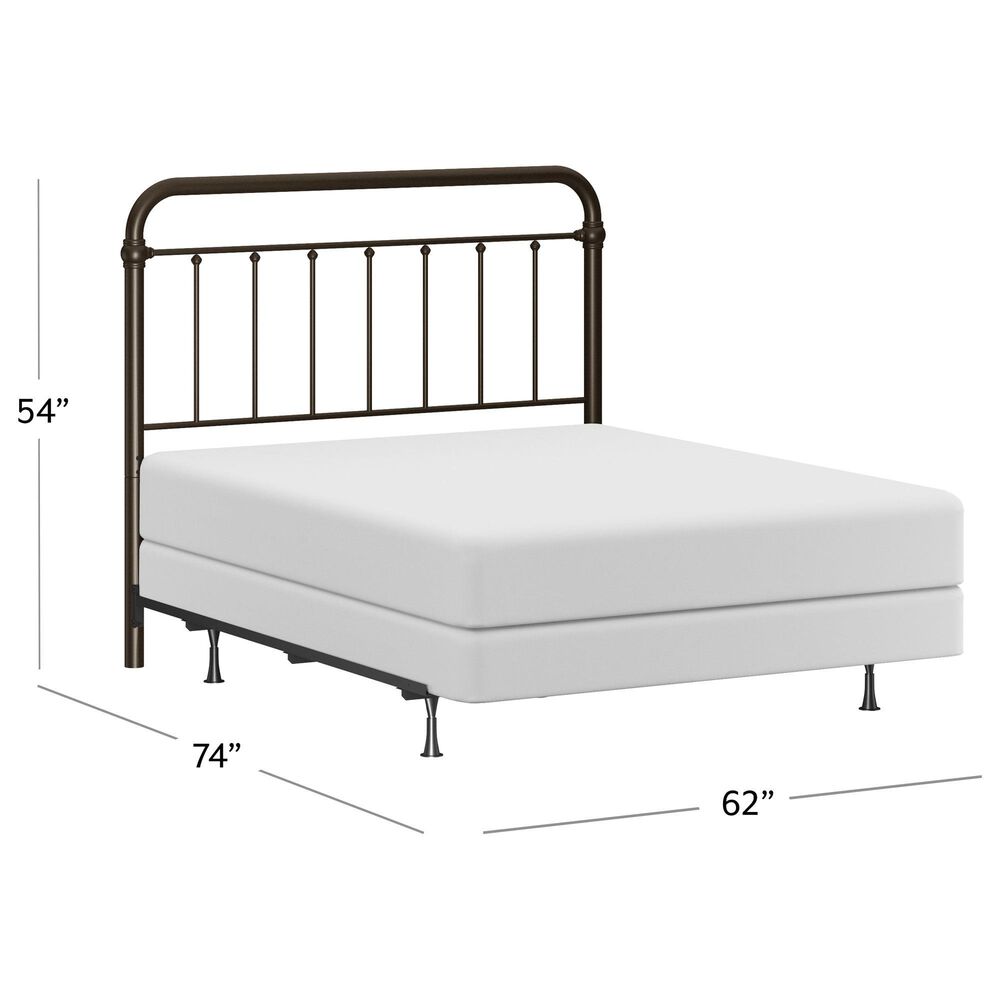 Richlands Furniture Kirkland Full/Queen Slat Metal Bed  in Dark Bronze, , large