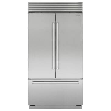 Sub Zero 24.7 Cu. Ft. Classic French Door Refrigerator with Pro Handle in Stainless Steel, , large