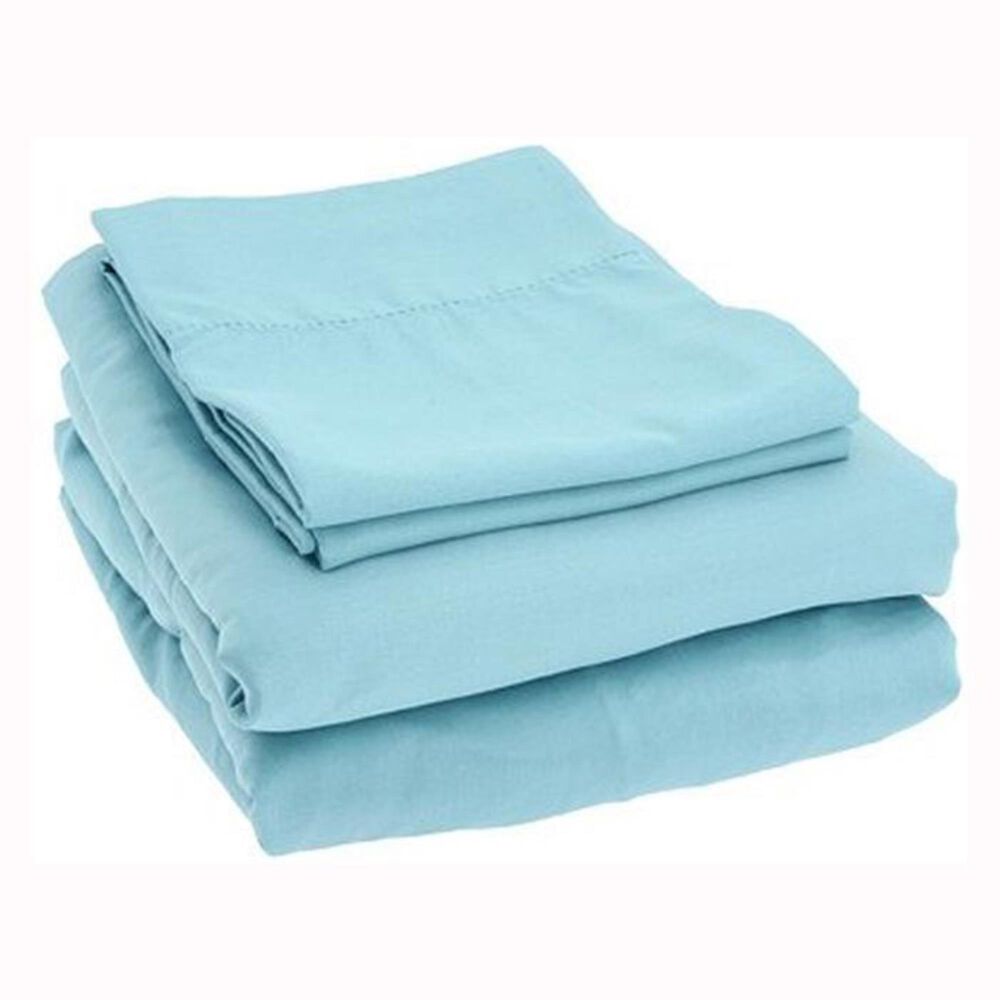 Caro Home Bamboo King Sheet Set in Sea Grass, , large