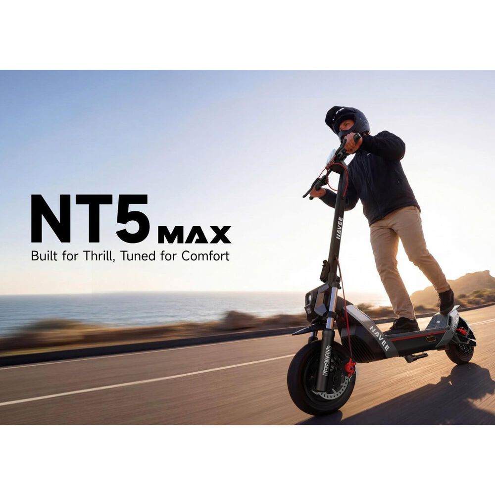 Navee NT5 Max Electric Scooter in Black, , large