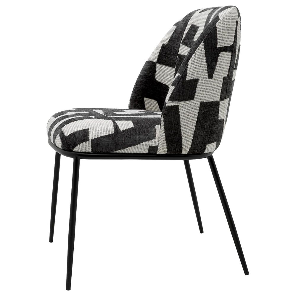 Eichholtz Caleb Side Chair in Black, , large