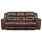Ashley Stoneland Reclining Sofa in Chocolate, , large