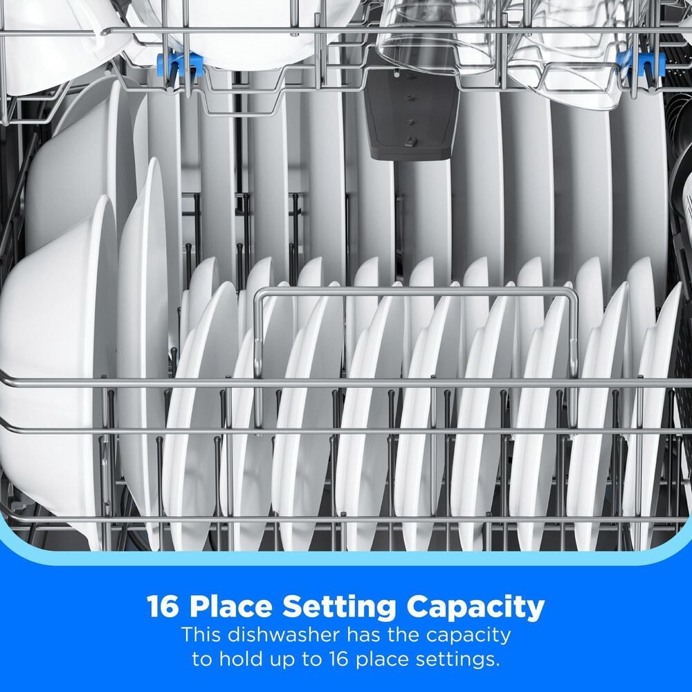 Midea 24" Top Control Dishwasher in Stainless Steel, , large