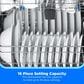 Midea 24" Top Control Dishwasher in Stainless Steel, , large
