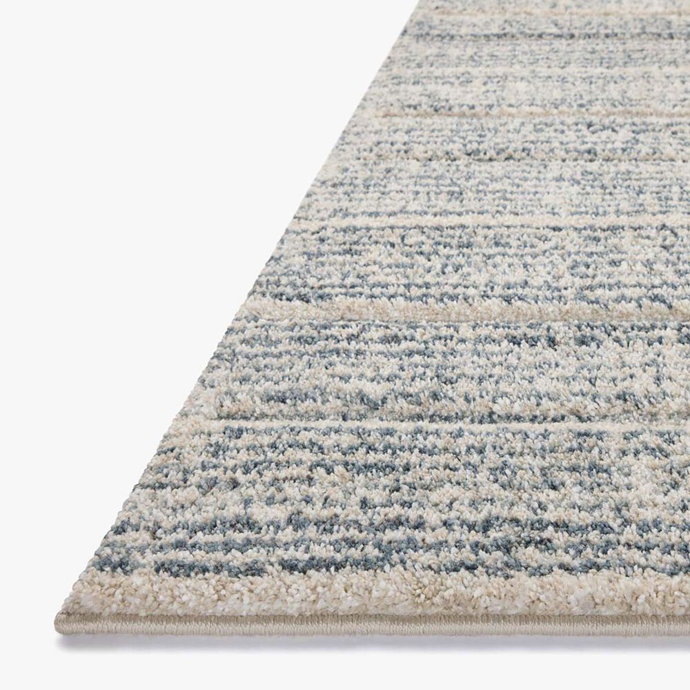Loloi Silas 9&#39;3&quot; x 13&#39; Oatmeal and Blue Area Rug, , large