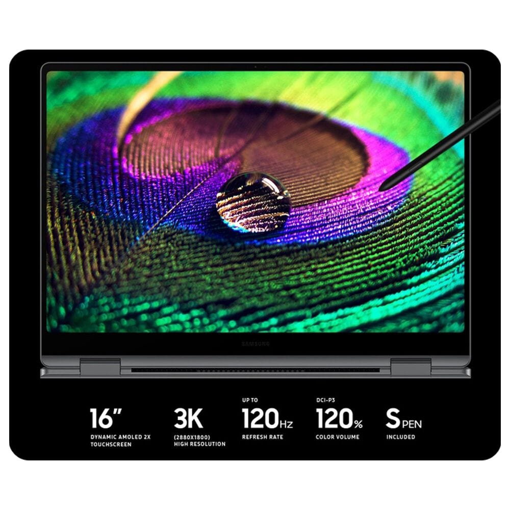 Samsung Galaxy Book5 Pro 16&quot; Laptop|Intel Core Ultra 7 Processor - 16GB RAM - Intel ARC Graphics - 1TB SSD in Gray, , large