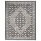 Nourison Starry Nights STN11 9" x 12" Grey and Blue Area Rug, , large