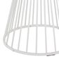 LumiSource Canary Dining Table in White and Black - Table Only, , large