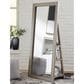 Ashley Evesen Floor Standing Mirror in Satin Silver, , large