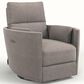 Eastern Shore Compass Power Swivel Glider with USB in Pebble, , large
